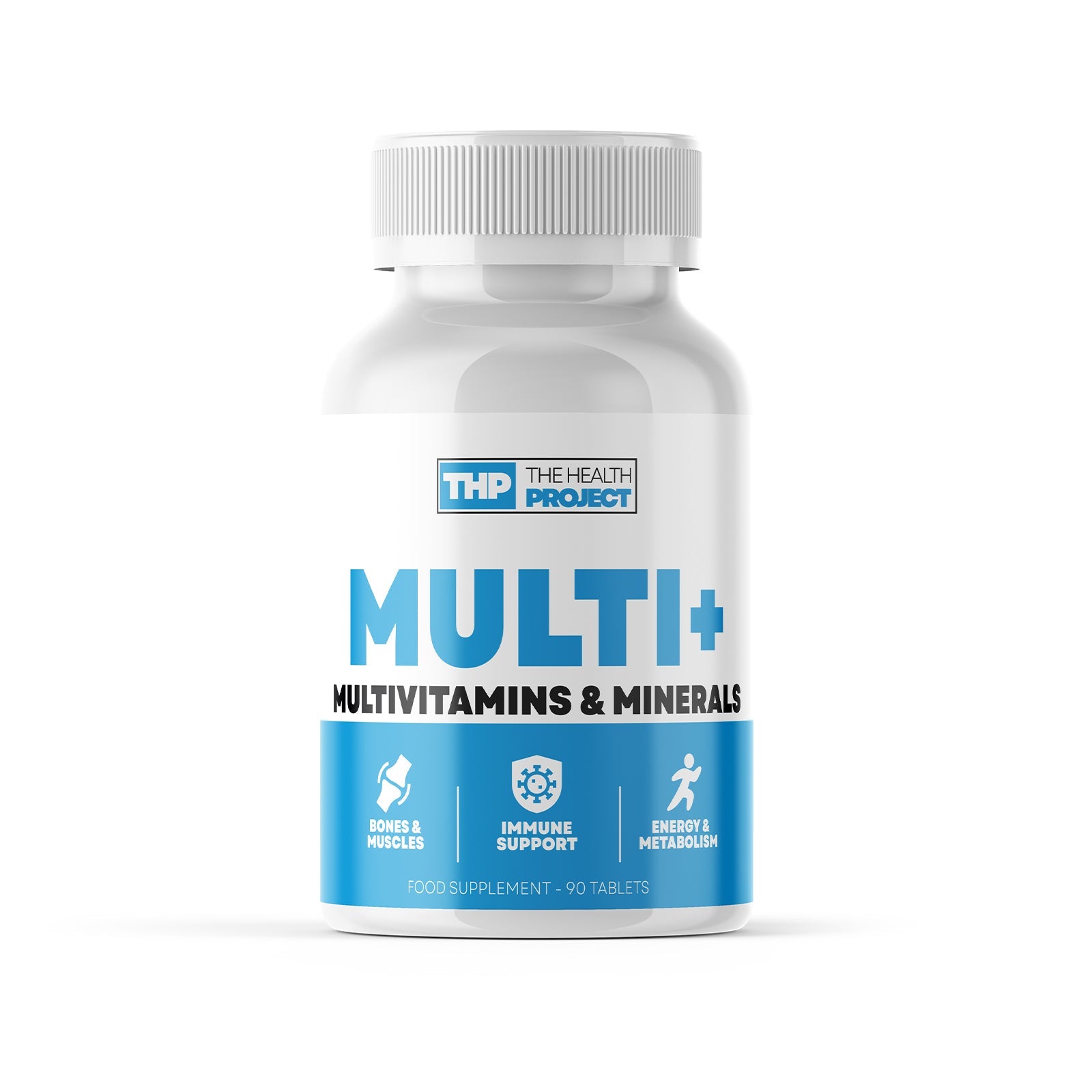 The Health Project Multivitamin & Mineral 90 Caps - Discount SupplementsThe Health Project